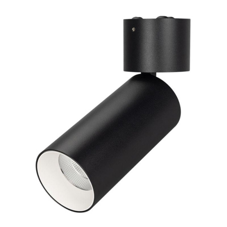 Светильник SP-POLO-SURFACE-FLAP-R65-8W Day4000 (BK-WH 40 deg) (IP20 металл)  027525