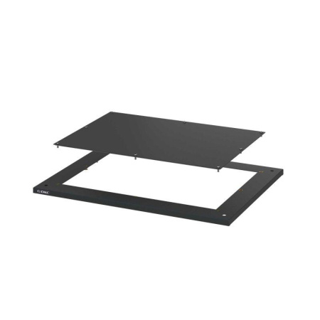 Комплект крыши с фланцем черн. RAL9005 800х800мм  R5NKRF88B