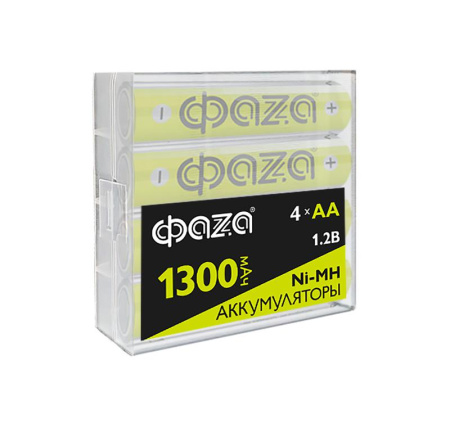 Аккумулятор AA/HR6 Ni-MH 1.2В 1300мА.ч Box-4 (уп.4шт)  5059733