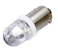 Лампа светодиодная Ва9S 24В C/DC зел.  LED24Y