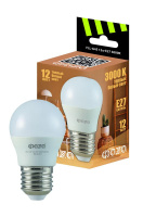 Лампа светодиодная FLL-G45 12Вт E27 3000К 230В 50Гц  5038622