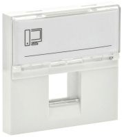 Панель лицевая 2мод. Keystone бел. PRIMER  PR-KK40D-PLK-0-2-K01