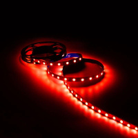 Лента светодиодная Black 2835/60-SMD 4.8Вт/м красн. IP20 210лм/м 12В (блист.5м)  312000705