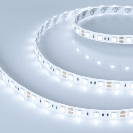 Лента светодиодная RTW-SE-B60-10mm 12V White 6000К 5060 14.4Вт/м IP65 герметичная (уп.5м)  014636(2)