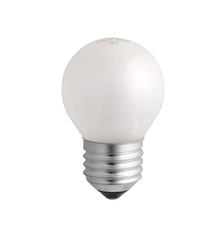 Лампа накаливания P45 240V 40W E27 frosted  3320300