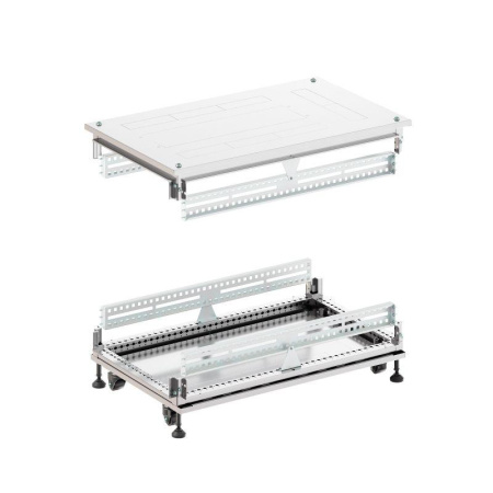 Крыша основание преперфорированные IT-CQE 600х600 RAL7035  RGIT606F