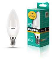 Лампа светодиодная LED10-C35/830/E14 10Вт 220В  13559