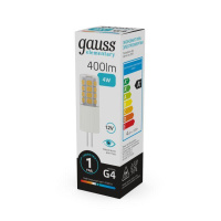 Лампа светодиодная Elementary 4Вт капсульная 4100К нейтр. бел. G4 400лм DC 12В  10724