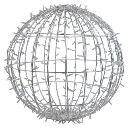 Фигура светодиодная "Шар светодиодный" d50см 200LED тепл. бел. 16Вт IP65 эффект мерцания  501-644