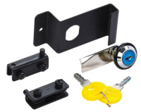 Набор аксессуаров для двери LINEA WE черн.  LWE05-HP