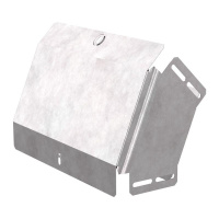 Угол вертикальный внешний 45град. 300х100 с крышкой Стандарт  PR16.0560