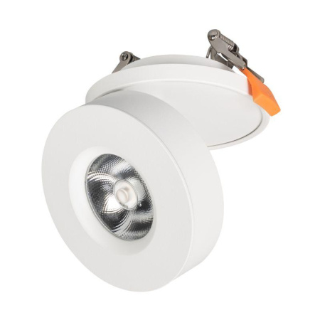 Светильник светодиодный LGD-MONA-BUILT-R100-12W Warm3000 WH 24 deg IP40 металл  025450