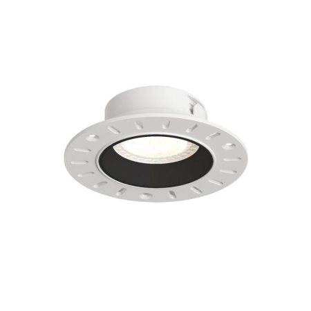 Светильник встраиваемый IP20 10Вт GU5.3 LED черн. пластик  DK3055-BK