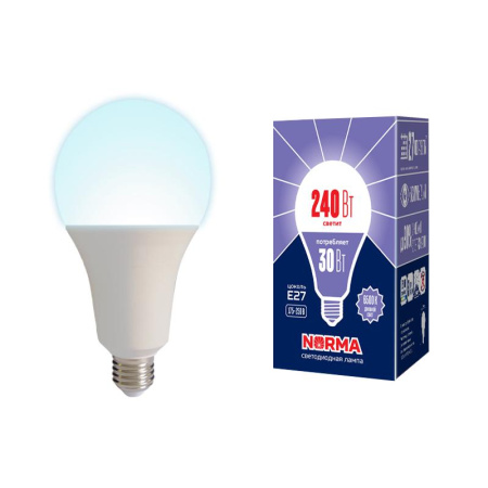 Лампа светодиодная LED-A95-30W/6500K/E27/FR/NR Norma 30Вт матовая 6500К холод. бел. E27 (упак. картон)  UL-00005606