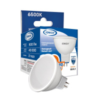 Лампа светодиодная MR16 10Вт 6500К GU5.3 900лм 230В холод. бел.  1791