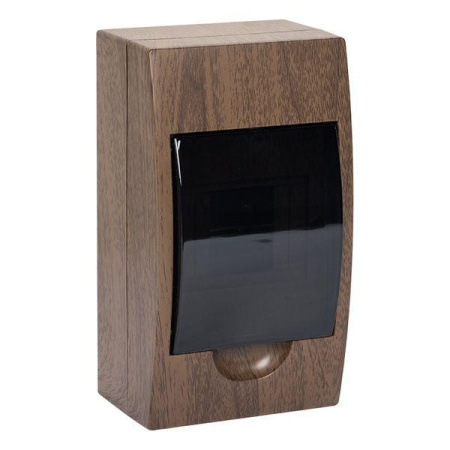 Щит ЩРН-П-4 IP41 темное дерево PROxima  pb40-n-4-dark