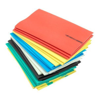 Набор трубок термоусадочных ТУТ нг тонкостен. 40/20 (7 цветов по 3шт 100мм)  tut-n-40