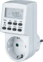 Таймер 61 555 NTR-E-S01-WH розет. электрон. Navigator 61555 Таймер 61 555 NTR-E-S01-WH розет. электрон. Navigator 61555