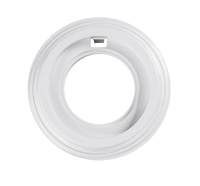 Рамка 1-м Лизетта ретро ABS-пластик бел.  BF1-610-21