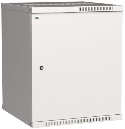 Шкаф LINEA WE 15U 600x650мм дверь металл сер.  LWE3-15U67-MF