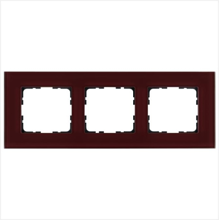 Рамка 3-м G-Glass стекло гранатовый G1003GH