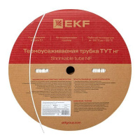 Трубка термоусадочная ТУТ нг 4/2 бел. (уп.200м)  tut-4-w