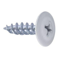 Саморез 4.2х32 с прессшайбой острый цинк RAL 9003 бел. (уп.1000шт)  PR08.9315