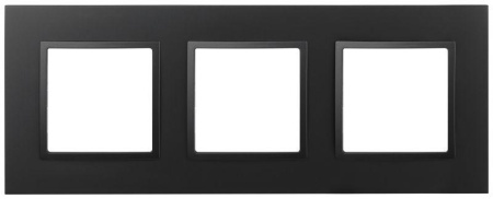 Рамка 3-м Elegance 14-5013-05 Classic антрацит  Б0060585