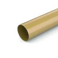 Труба гладкая ПВХ жесткая d16мм свет. дерево (уп.50м)  ГТ-0032116-050