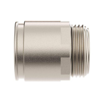 Муфта труба-коробка d32мм IP66/IP67 М32х1.5 никелир. латунь  6111-A32N