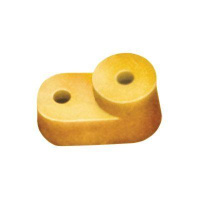 Изолятор угловой для нулевой шины желт.  YIS31