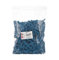 Дюбель четырехраспорный (универсальный) Чапай 6х30 шипы+усы (полипропилен) (уп.500шт)  132440