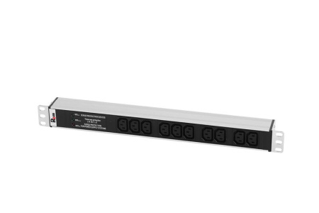 Блок распределения питания R-10-10C13-FI-440-Z 10хC13 10А базов. горизонт. C14  1452587
