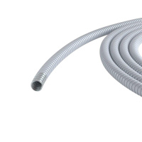 Металлорукав в ПВХ изоляции DN 26мм Dвн.26.5мм Dнар.31.5мм без протяжки сер. (уп.25м)  6071R-027