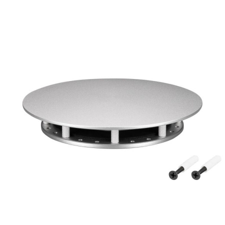 Крепление MOONLIGHT-BASE-ROUND-D18-M Silver металл  046087