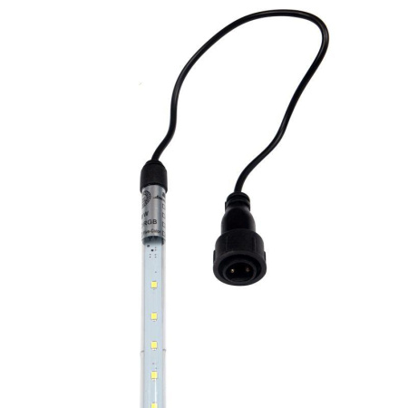 Гирлянда светодиодная "Тающие сосульки" 10шт х 50см шаг 100см 600LED бел. 36Вт 24В IP65 соединяемая  256-426