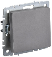 Выключатель перекрестный 1-кл. СП BRITE 10А ВС10-1-3-БрС механизм сталь  BR-V13-0-10-K46