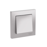 Выключатель 1-кл. AtlasDesign (сх. 1) 10AX быстрозажим. клем. в сборе алюм. SE ATN000312S