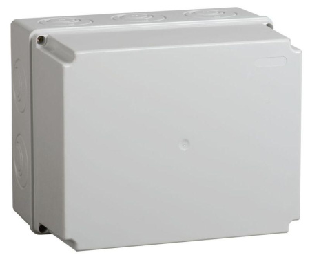 Коробка распаячная ОП 240х195х165 IP55 КМ41274 RAL7035  UKO10-240-195-165-K41-55