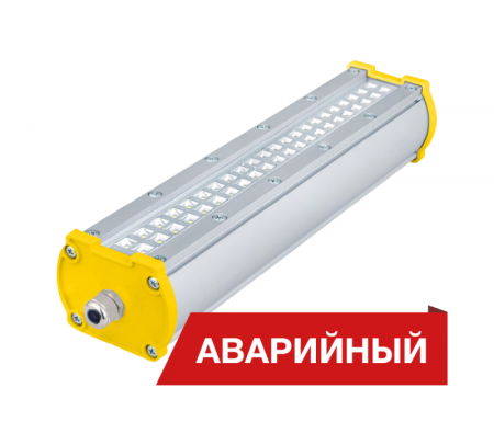 Светильник светодиодный Piton 2Ex 16/2000 К60 2000лм 16Вт 4000К IP65 0.95PF 80Ra Кп<1 аварийн.  DP2Ex16-K60-4K-A