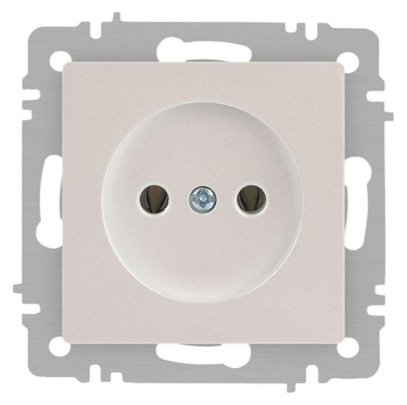 Розетка Accent 6-201-06 2P 16А-250В IP20 СУ перламутр.  Б0063667
