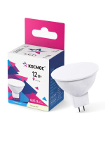 Лампа светодиодная JCDR 12Вт 3000К GU5.3 1070лм 174-265В  LkecLED12wJCDRC30