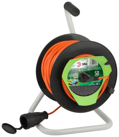 Удлинитель на катушке 1х50м с заземл. RP-1e-3x1.5-50m ПВС 3х1.5  Б0059778