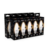 Лампа светодиодная Black 9.5Вт свеча 3000К тепл. бел. E27 890лм  103102110