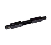 Коннектор гибкий F-образный PTR CF-BL накладной/подвесной шинопровод черн. Pro  5014732