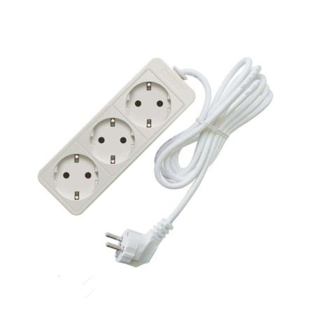 Удлинитель 3х5м с заземл. 16А IP20 3.5кВт ПВС  481S-6305