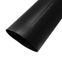 Трубка термоусадочная клеевая 115/19 (6:1) 1м черн.  23-0115