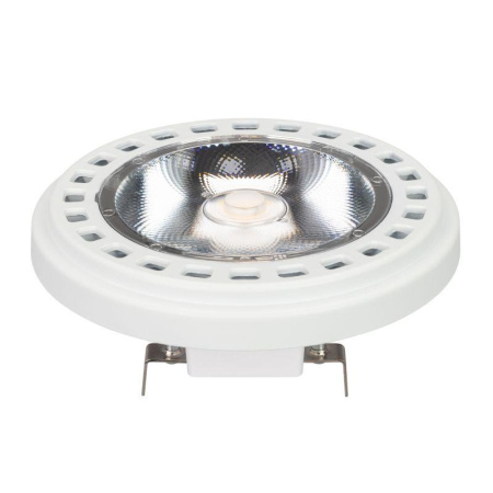 Лампа AR111-UNIT-G53-15W- Warm3000 WH 24 deg 12В метал.  025640