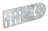 Пластина шарнирная H=80мм HDZ  CLM51D-PSH-080-HDZ