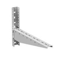 Консоль одиночная BSM45 осн.400 2мм сталь оцинк.  BSM.45.4020